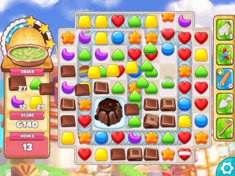 Cookie Jam Level 524 - 3 stars