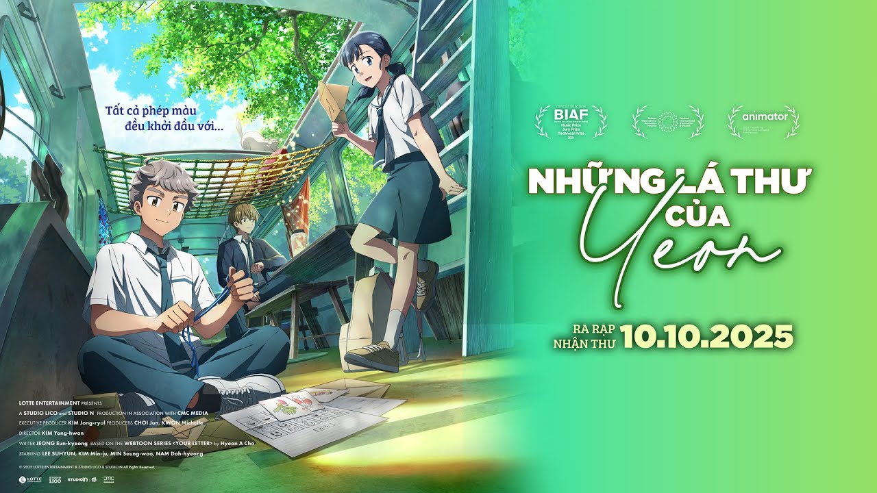 Những Lá Thư Của Yeon trailer - KC: 10.10.2025