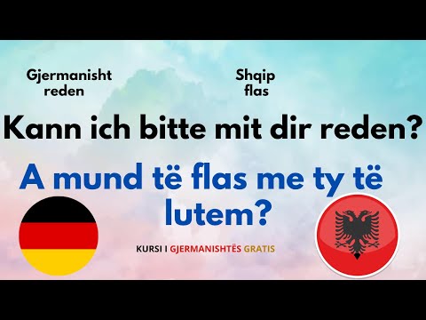 18 Fjale dhe Shprehje Gjermanisht - Shqip Pjesa 6