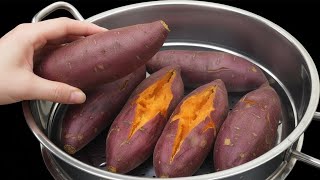 Stop boiling sweet potatoes in water! This 5-star chef trick makes them melt like butter | Click DIY