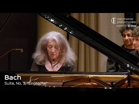 Bach: Suite No. 3, “English”, Gavotte / Martha Argerich