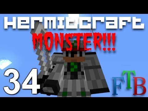 Hermitcraft FTB Monster Ep 34 - Best Tools !!!