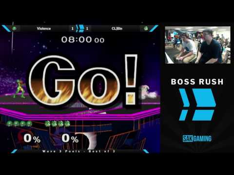 Boss Rush: Shroomed Pools - Violence (Samus) vs CL|Bin (Jigglypuff)