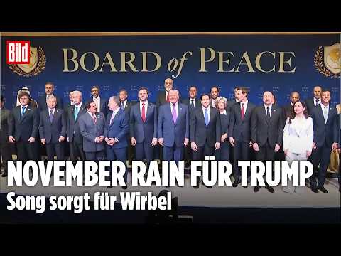 UMSTRITTENE SONGWAHL: Trump spielt „November Rain“ vor Orbán