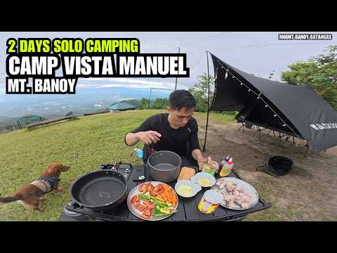 MT. BANOY Camp Vista Manuel Batangas - Solo Camping