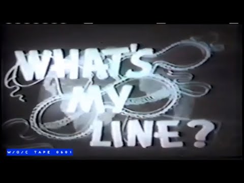 What's My Line "Lucille Ball" - W/O/C - 1950s