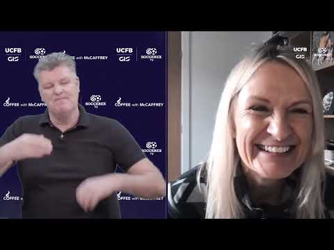 The "busiest woman in sport", Lucy Ward, talks with Rob McCaffrey.