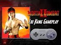 Mortal Kombat II SNES Liu Kang Gameplay Bio Ending En Español 720p60