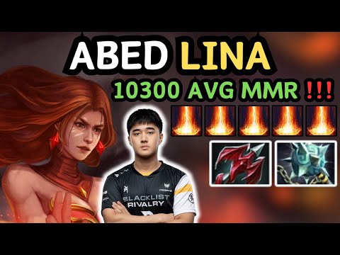 🔥 7.37 ABED LINA Midlane Highlights Viper Rage Quit 🔥 Lina Midlane From ABED - Dota 2