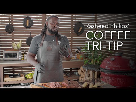 Coffee Tri-Tip with Rasheed Philips | MEATER