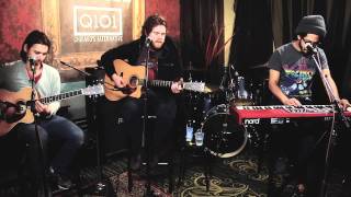 Manchester Orchestra performs "Pale Black Eye" live in the Q101 Studio
