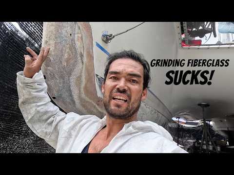 REBUILDING OUR HULLS: Blister repair series - part 4  (Episode 350)