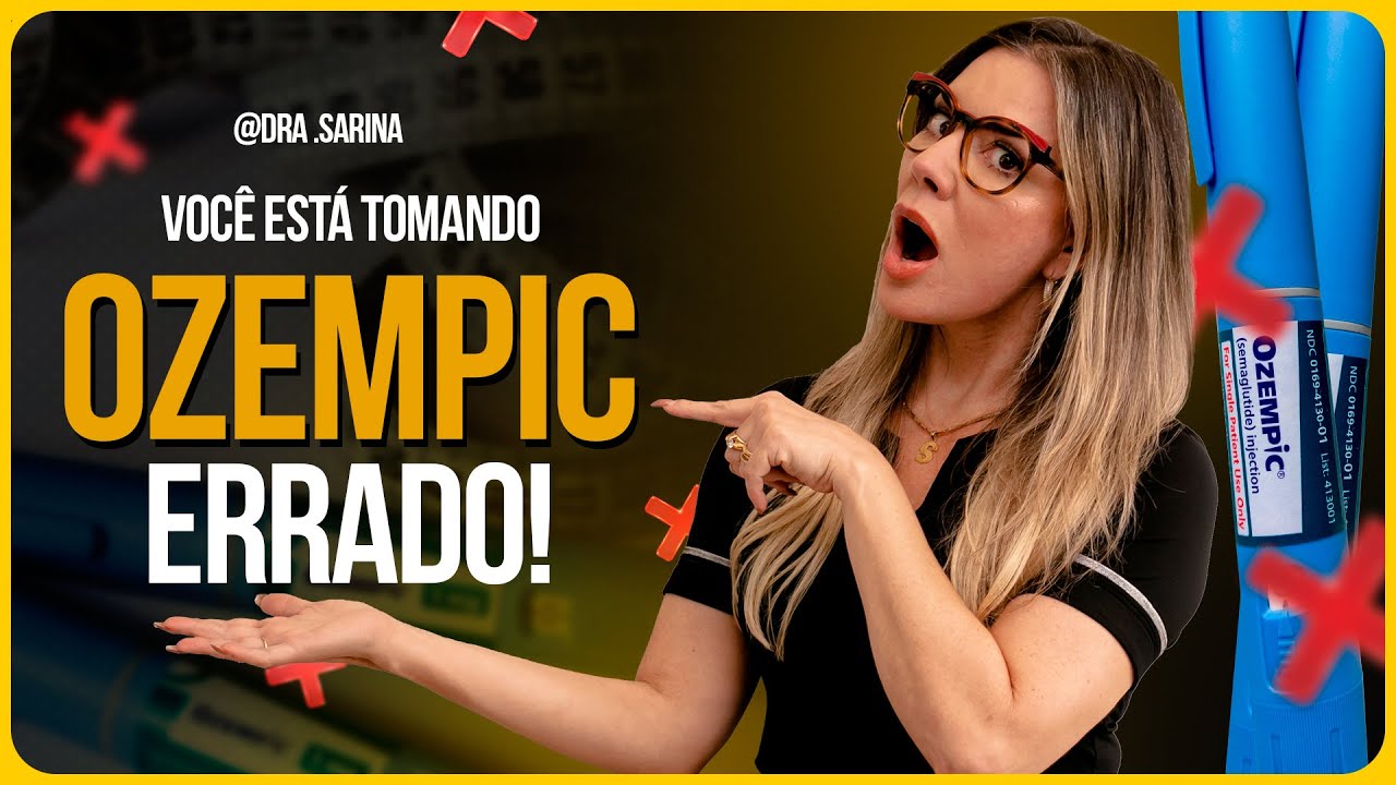 VOCÊ ESTÁ TOMANDO OZEMPIC ERRADO ! Dose ideal da Semaglutida para EMAGRECER !