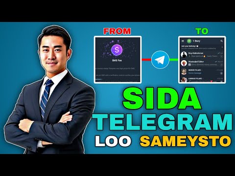 Telegram || Sida loo sameysto Telegram lacag ku weydiinayo