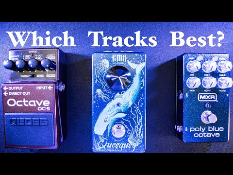 Queequeg 2 Quick Demo & Shootout w/ OC-5 & Poly Blue Octave - Which Tracks Best?
