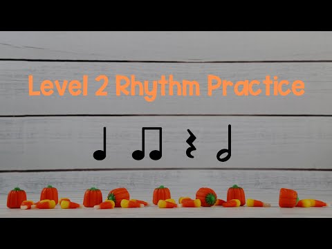 Level 2 Halloween Themed Rhythm Practice