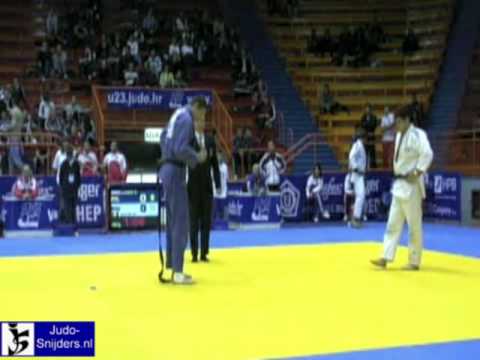 Judo 2008 Zagreb: Larem (POL) - Matei (ROU) [-100kg].