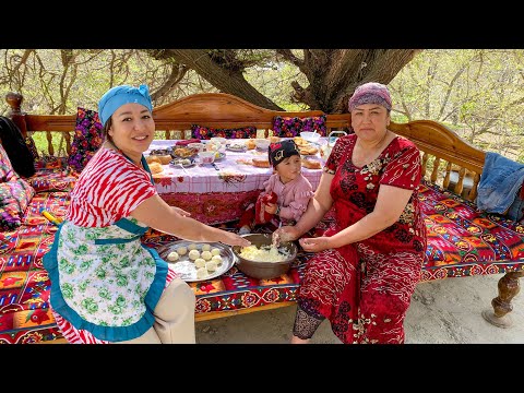 Узбекистан! Деревенское Утро в КИШЛАКЕ! Готовим ЧУЧВАРУ! Как живут узбеки?