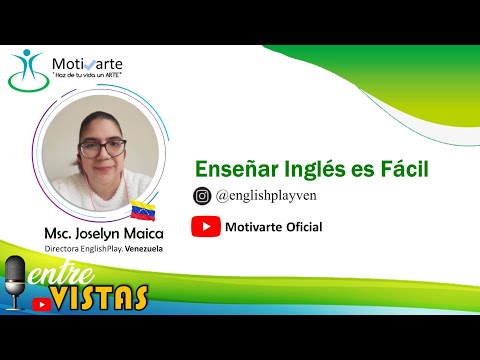 Aprender inglés es fácil. Msc Joselyn Maica.  Directora EnglishPlay. Venezuela