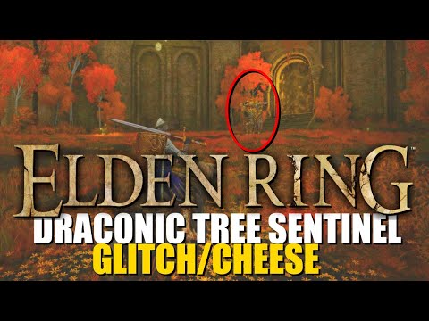 ELDEN RING | SUPER EASY KILL (DRACONIC TREE SENTINEL) *Cheese/Glitch*
