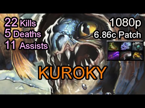 Kuroky Slark 6.86 patch Ranked Full Game