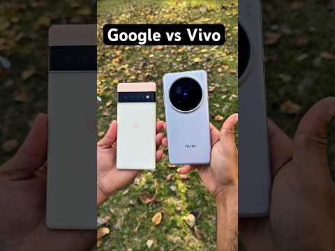 Google pixel 6 pro vs Vivo x200 pro camera test which one is better?#shorts #foryou
