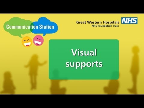 Screenshot of video: Using Visual supports in Class