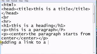how to make a website using notepad