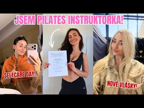 JSEM PILATES INSTRUKTORKA! takový můj „normální“ týden!