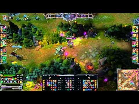 SKT T1 Faker Akali vs Ziggs [Challenger Ranked solo queue mid]