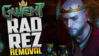 Gwent Gameplay - Northern Realms Radovid Rez & Removal Deck - Livestream Footage Gwent Closed Beta