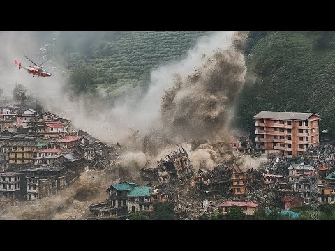 Tragedy in India! Devastating Cloudburst Sweep Away Village in Uttarkashi, 50 missing