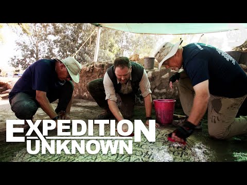 Mosaic Inscriptions FOUND in the City of Jesus and His Disciples | Expedition Unknown | Discovery