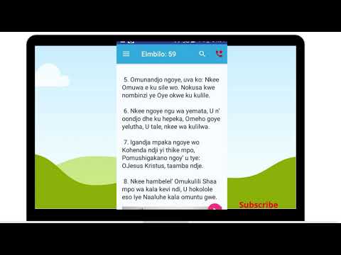 Ehangano song 59 - Oshiwambo song, Omuwambo Gwaambambi song