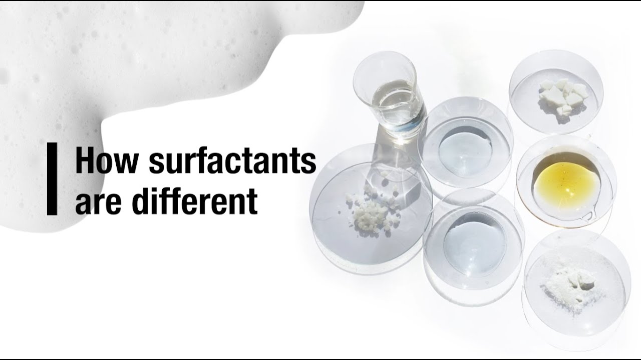 How surfactants are different