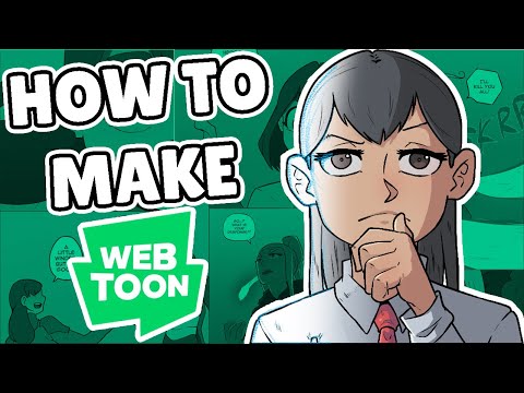 HOW TO MAKE WEBTOONS - Start to Finish