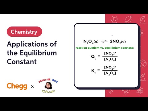 Applications of the Equilibrium Constant | Professor Dave & Chegg Explain