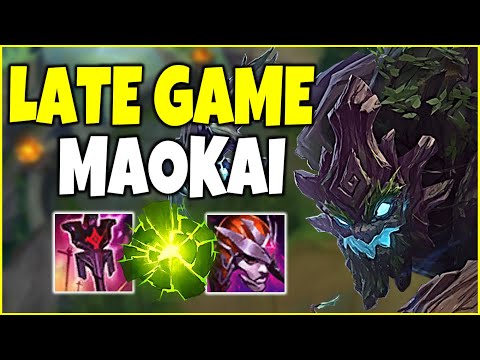 LATE GAME MAOKAI ALWAYS WINS - League of Legends