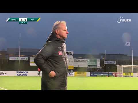 Klinikkasi ottelukooste: FC Haka - KTP 2-0