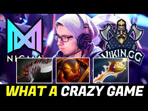 What a Game! MIRACLE Abyssal Blade Ember Spirit — NIGMA vs Vikin.GG