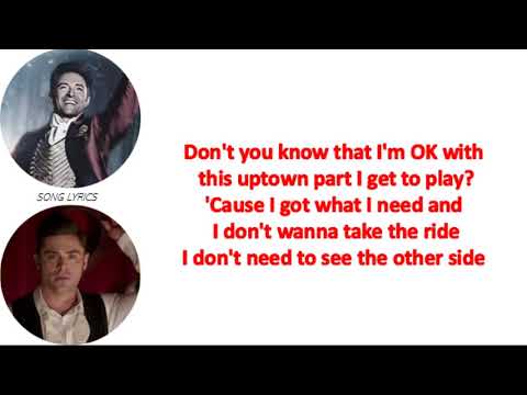 The Other Side Lyrics - Hugh Jackman & Zac Efron (The Greatest Showman)