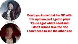 The Other Side Lyrics - Hugh Jackman &amp; Zac Efron (The Greatest Showman)