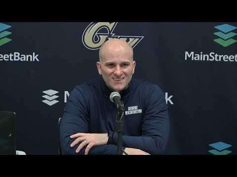 GW Men's Basketball vs. Davidson (Post-Game Press Conference)