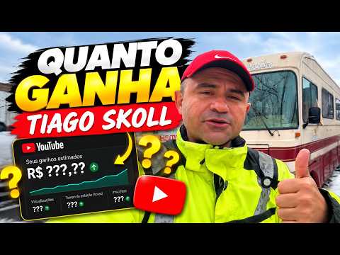 QUANTO GANHA O CANAL DO TIAGO SKOLL | GANHOS REAIS 2026