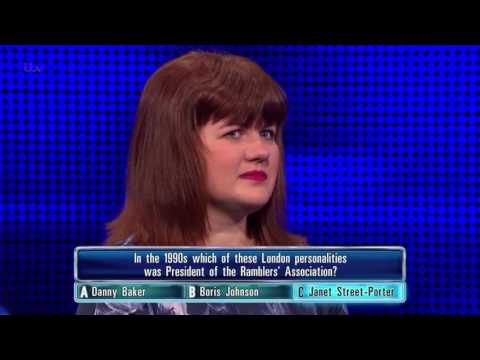 Natalie Gets Her Rambling Question Right - The Chase