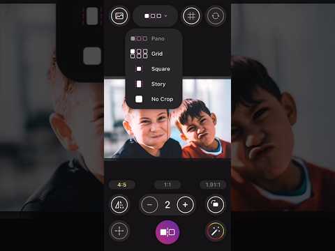 PanoCut: Carousel & Grid Maker