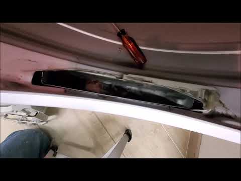 LG Dryer Lint Filter Cover Housing Removal And Replacement