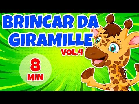 Brincar da Giramille Vol. 4 - Giramille 8 min | Desenho Animado Musical