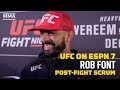 Rob Font Volunteers to Fight Corey Sandhagen at UFC Raleigh - MMA Fighting