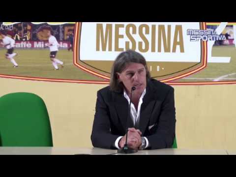 Messina-Lupa Roma 2-2. Alessandro Cucciari in conferenza stampa